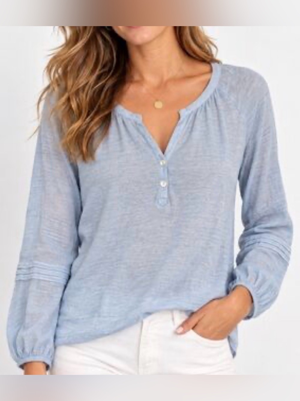 Calypso St. Barth Linen Knit Top